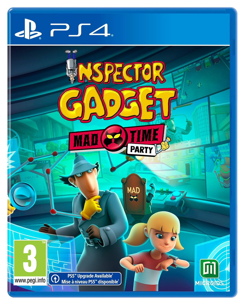 PS4: PS4 mäng Inspector Gadget: Mad Time Party - Videogames